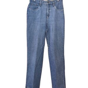 VTG Chadwick’s High Waist Straight Leg Jeans Women’s Size 10 Light Wash Denim